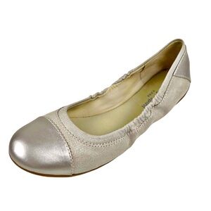 Easy Spirit Metallic Champagne/Silver Segessica Ballet Flat Size 6.5 by